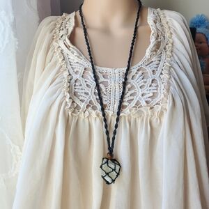 BUNDLE ONLY ITEM Caged Citrine Necklace